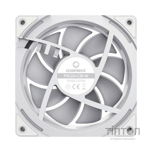 Кулер до корпусу Gamemax KF300 WH