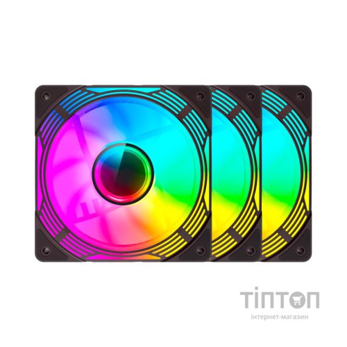 Кулер до корпусу Gamemax KF300R BK