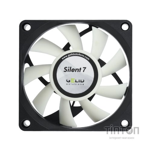 Кулер до корпусу Gelid Solutions Silent 7 70 mm (FN-SX07-22)
