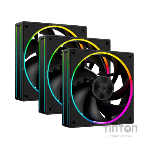 Кулер до корпусу ID-Cooling AF-127-ARGB-K TRIO