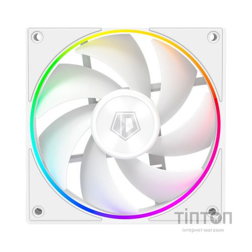 Кулер до корпусу ID-Cooling AF-127-ARGB-W