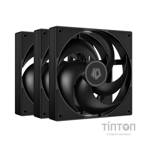 Кулер до корпусу ID-Cooling Вентилятор ID-Cooling AS-120-K Trio (AS-120-K TRIO)