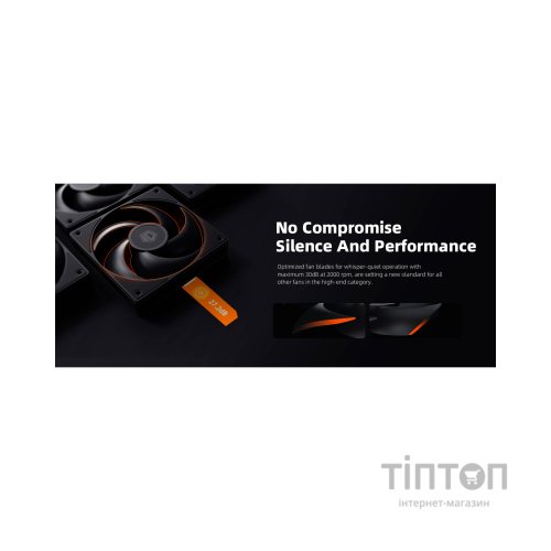 Кулер до корпусу ID-Cooling Вентилятор ID-Cooling AS-120-K Trio (AS-120-K TRIO)