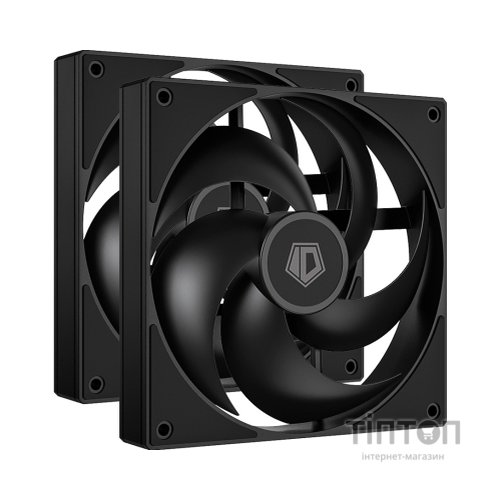 Кулер до корпусу ID-Cooling Вентилятор ID-Cooling AS-140-K Duet Black (AS-140-K DUET)