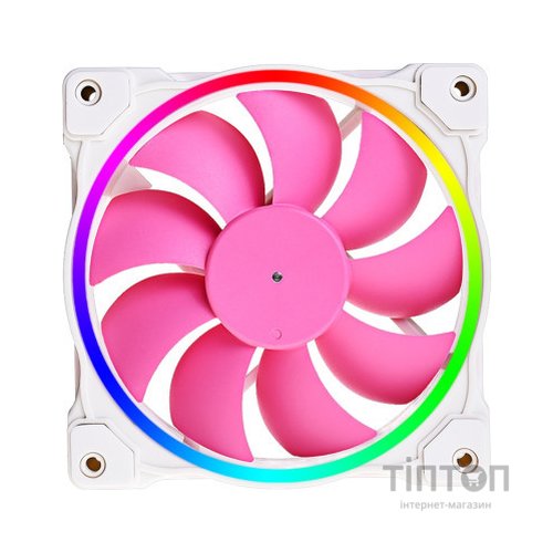 Кулер до корпусу ID-Cooling ZF-12025-PINK ARGB (Single Pack) (ZF-12025-PINK)