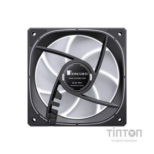 Кулер до корпусу JONSBO FR-505B ARGB Black