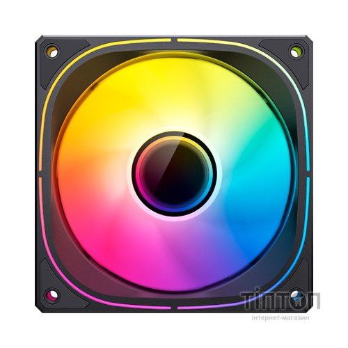 Кулер до корпусу JONSBO FR-505BR Reverse ARGB Black