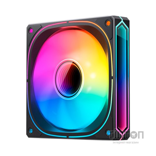 Кулер до корпусу JONSBO FR-505BR Reverse ARGB Black