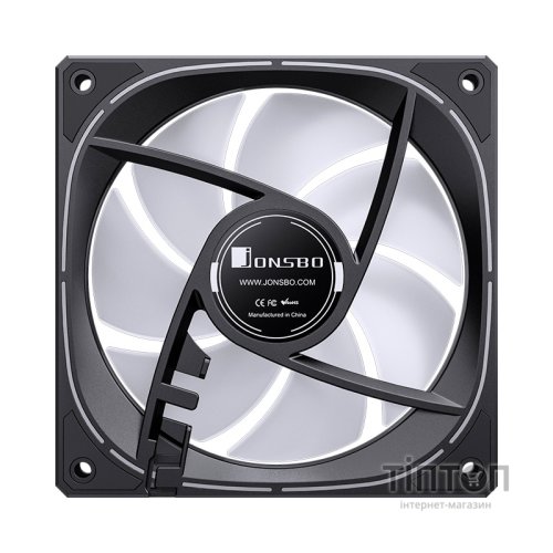 Кулер до корпусу JONSBO FR-505BR Reverse ARGB Black