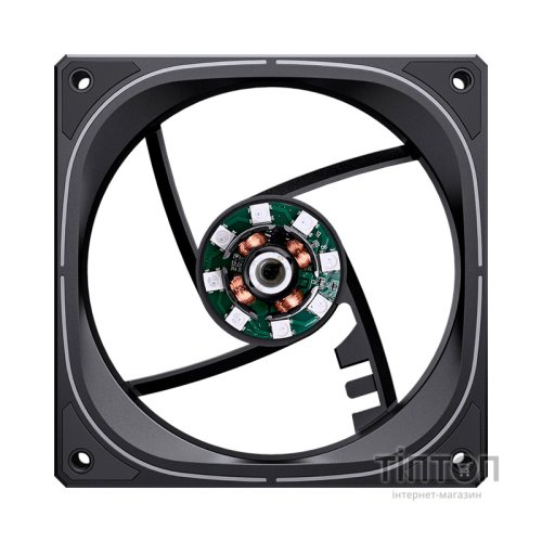 Кулер до корпусу JONSBO FR-505BR Reverse ARGB Black