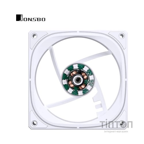 Кулер до корпусу JONSBO FR-505WR Reverse ARGB White