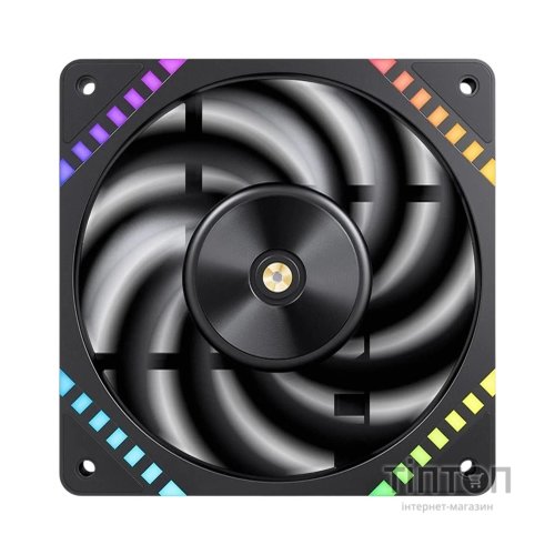 Кулер до корпусу JONSBO HF2-120B ARGB Black