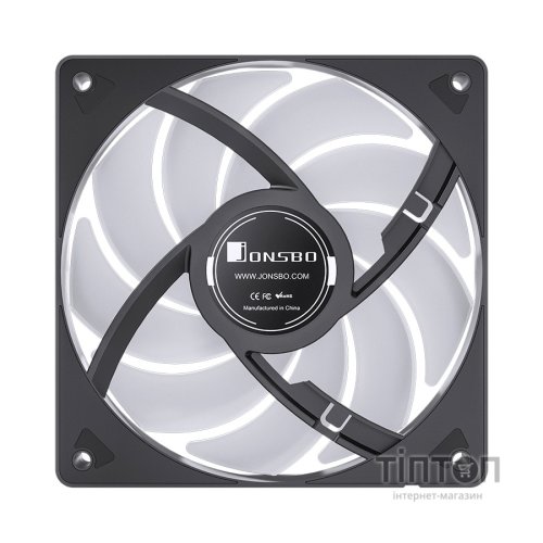 Кулер до корпусу JONSBO SL-120B Black