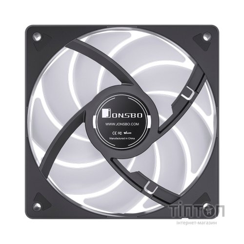 Кулер до корпусу JONSBO SL-120C Black