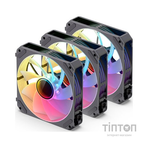 Кулер до корпусу JONSBO ZG-120BR Black