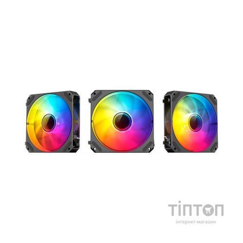 Кулер до корпусу JONSBO ZG-120BR Black