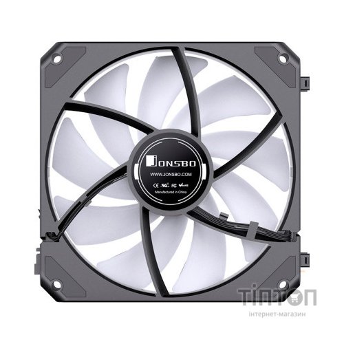Кулер до корпусу JONSBO ZG-120BR Black