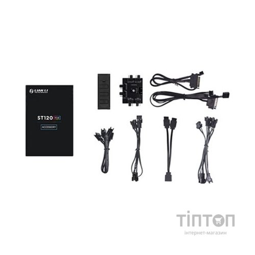 Кулер до корпусу Lian Li ST120-3 Triple White (G99.12ST3W.00)