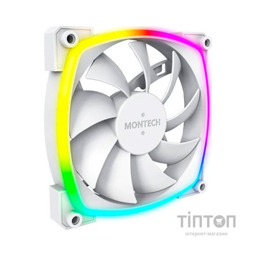 Кулер до корпусу MONTECH AX120 PWM WHITE