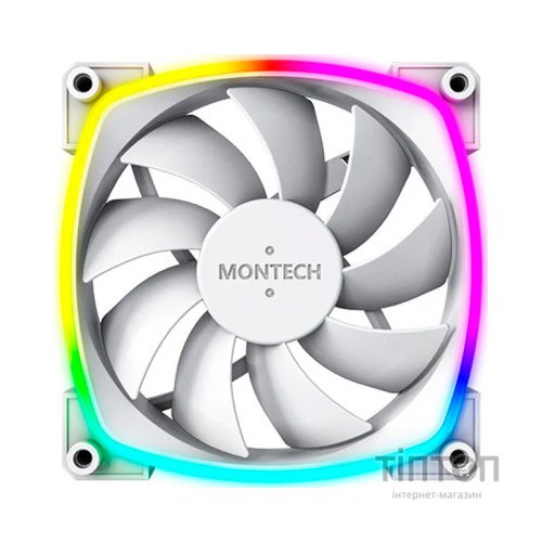 Кулер до корпусу MONTECH AX120 PWM WHITE