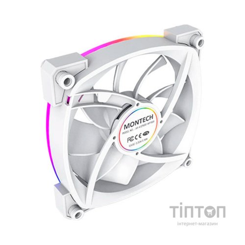 Кулер до корпусу MONTECH AX120 PWM WHITE