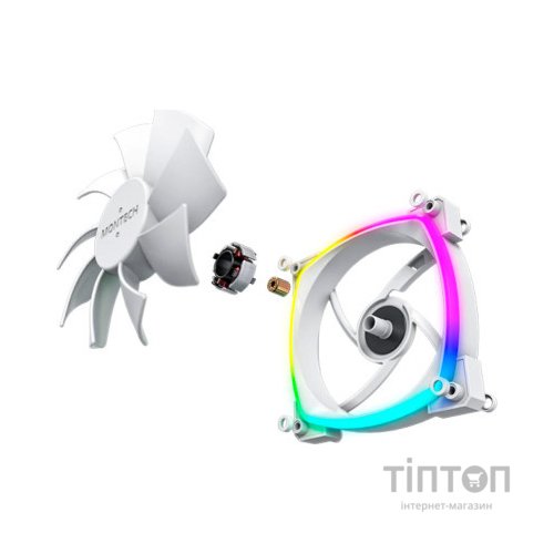 Кулер до корпусу MONTECH AX120 PWM WHITE