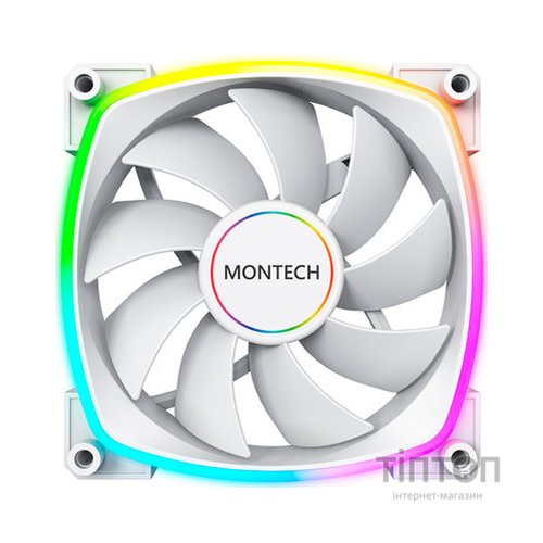 Кулер до корпусу MONTECH AX140 PWM WHITE