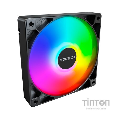 Кулер до корпусу MONTECH GF120 PWM BLACK