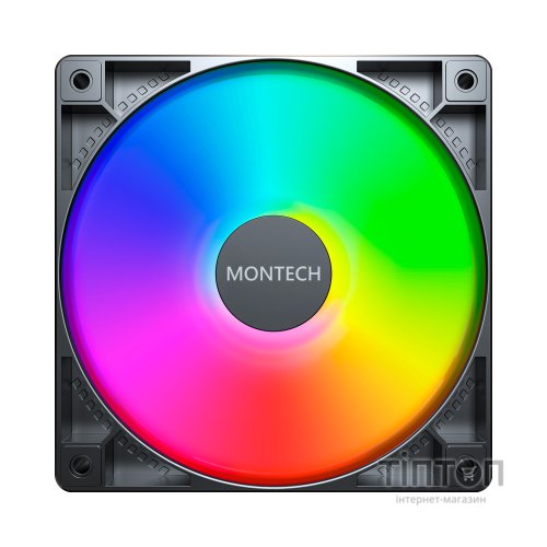 Кулер до корпусу MONTECH GF120 PWM BLACK