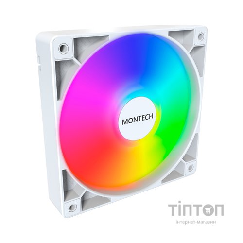 Кулер до корпусу MONTECH GF120 PWM WHITE
