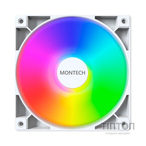 Кулер до корпусу MONTECH GF120 PWM WHITE