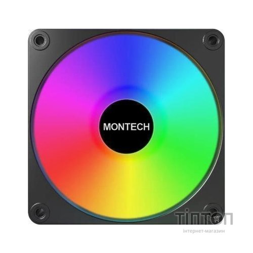 Кулер до корпусу MONTECH GF120R V2 ARGB PWM (B)