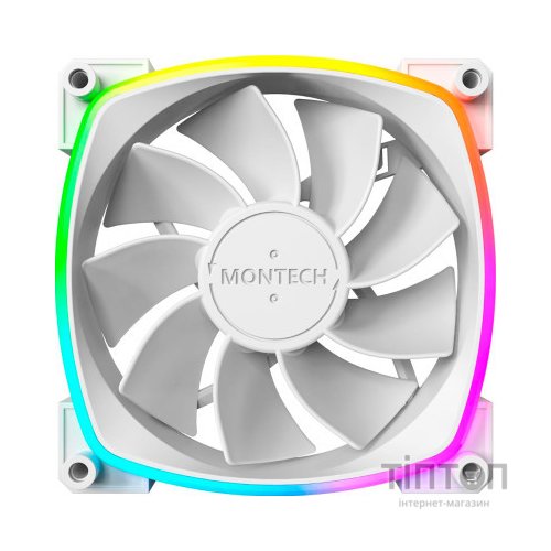 Кулер до корпусу MONTECH RX120 PWM WHITE