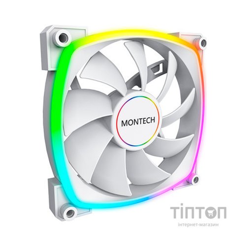 Кулер до корпусу MONTECH RX140 PWM WHITE