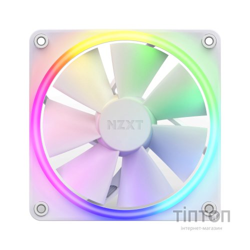 Кулер до корпусу NZXT F120RGB Single (White) (RF-R12SF-W1)
