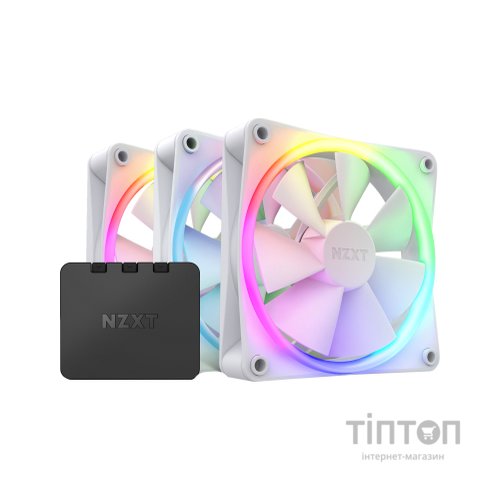 Кулер до корпусу NZXT F120RGB Triple (White) (RF-R12TF-W1)