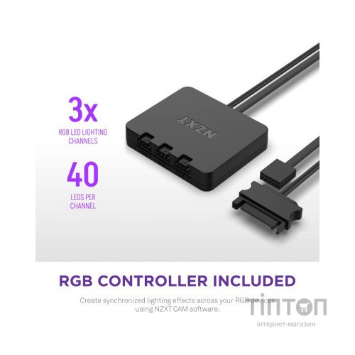 Кулер до корпусу NZXT F140RGB Duo (RF-D14DF-B1)