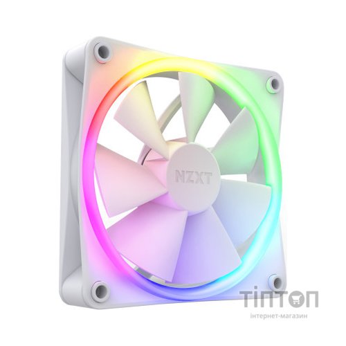 Кулер до корпусу NZXT F140RGB Twin (White) (RF-R14DF-W1)