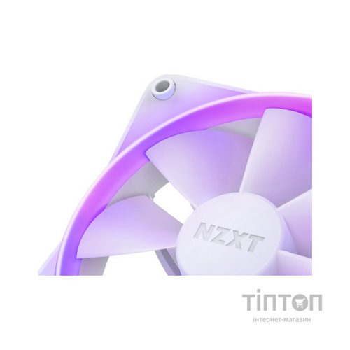 Кулер до корпусу NZXT F140RGB Twin (White) (RF-R14DF-W1)