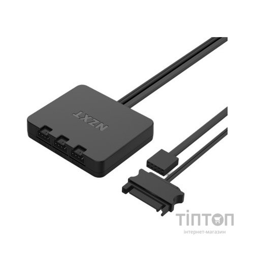 Кулер до корпусу NZXT F140RGB Twin (White) (RF-R14DF-W1)