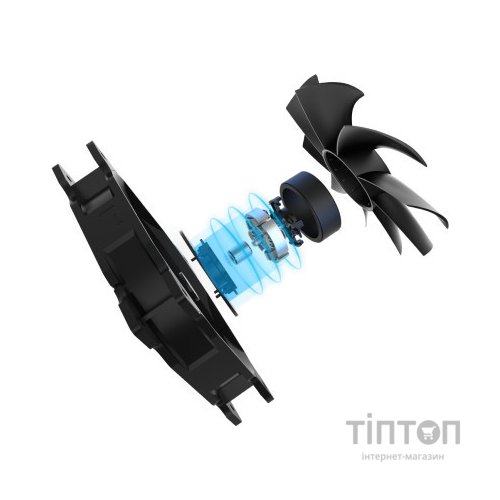 Кулер до корпусу PcCooler DN 120 BK 3in1