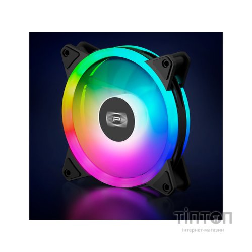 Кулер до корпусу PcCooler F3 T120 ARGB 3 in 1 Black