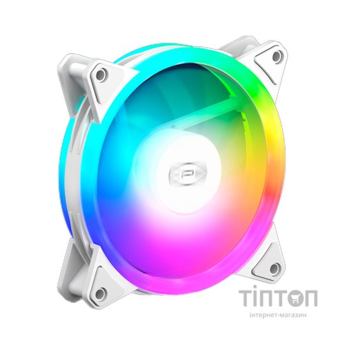 Кулер до корпусу PcCooler F3 T120 ARGB 3 in 1 White