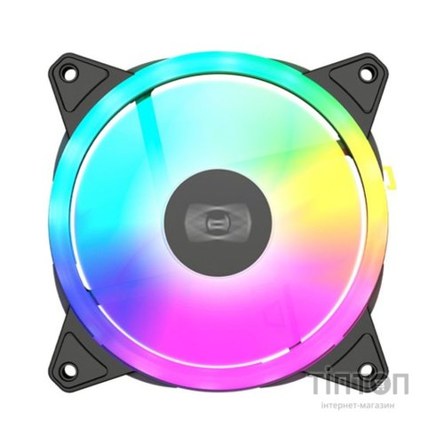 Кулер до корпусу PcCooler F3 T120 ARGB BK