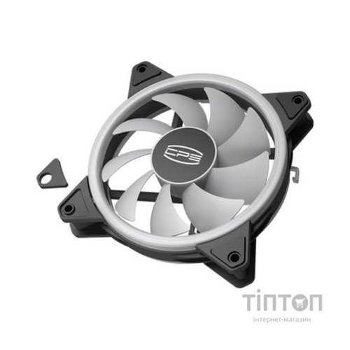 Кулер до корпусу PcCooler F3 T120 ARGB BK