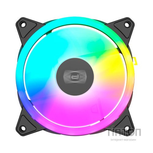 Кулер до корпусу PcCooler F3 T120 ARGB Black