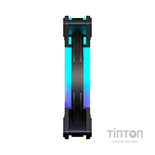 Кулер до корпусу PcCooler F3 T120 ARGB Black