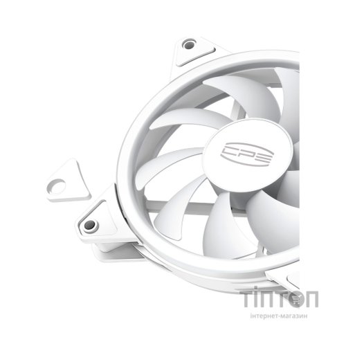 Кулер до корпусу PcCooler F3 T120 ARGB White