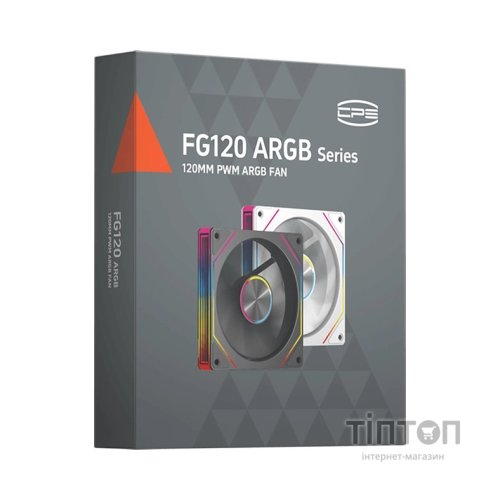 Кулер до корпусу PcCooler FG120 ARGB BK