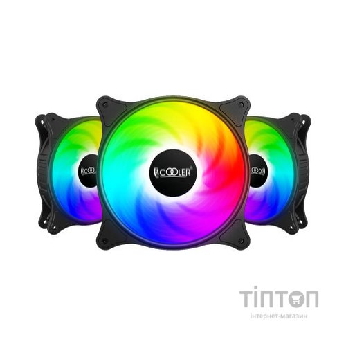 Кулер до корпусу PcCooler FX 120 ARGB BK 3in1